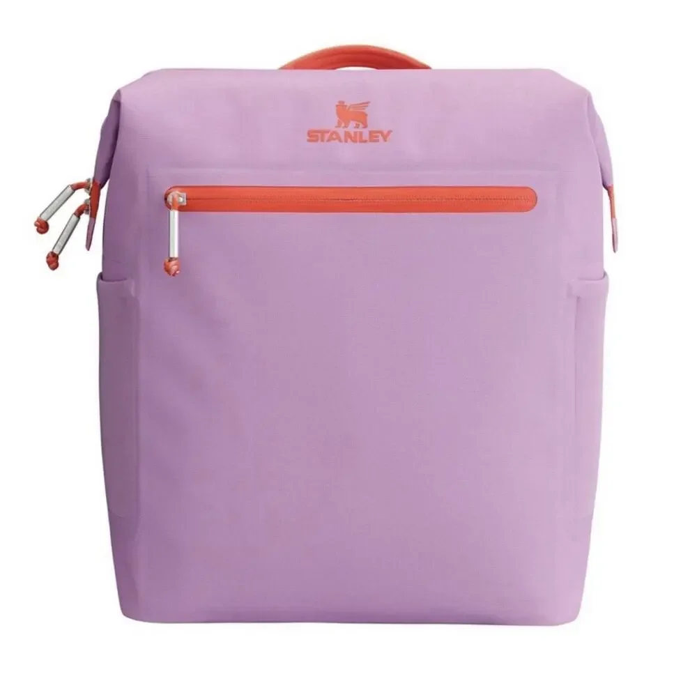 New Stanley All Day Madeleine Midi Cooler Backpack - 14 Liters - Lilac 217148 - Picture 1 of 10
